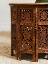 Load image into Gallery viewer, Indonesian Side Table Hand Carved