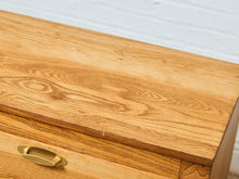 Load image into Gallery viewer, 6 Drawer Oak Vintage Dresser