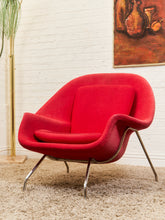 Load image into Gallery viewer, Red Mod Chair and Ottoman