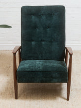 Load image into Gallery viewer, Mid Century Modern Upholstered Milo Baughman Armchair
