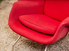 Load image into Gallery viewer, Red Mod Chair and Ottoman