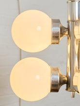 Load image into Gallery viewer, Italian Vintage Chrome Pendant Chandelier