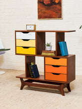 Load image into Gallery viewer, Shelly Bookshelf with Scandi Base