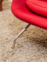 Load image into Gallery viewer, Red Mod Chair and Ottoman