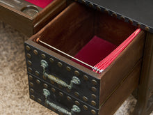 Load image into Gallery viewer, Spanish Revival Studded Leather and Wood Executive Desk
