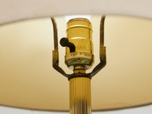 Load image into Gallery viewer, Danish Modern Oak Lamp Hourglass