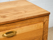 Load image into Gallery viewer, 6 Drawer Oak Vintage Dresser