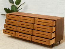 Load image into Gallery viewer, American of Martinsville 12 drawer Dresser
