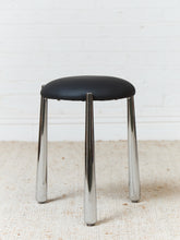 Load image into Gallery viewer, Thick Chrome Leg Stool