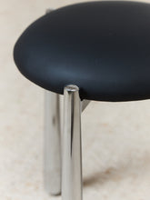 Load image into Gallery viewer, Thick Chrome Leg Stool