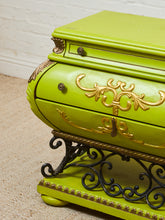 Load image into Gallery viewer, Apple Green Bombay Hollywood Regency Bureau