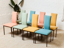 Load image into Gallery viewer, Minson Corp. Postmodern Multicolor Chairs Set of Eight