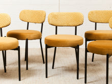 Load image into Gallery viewer, Maritza Marigold Checker Dining Chair