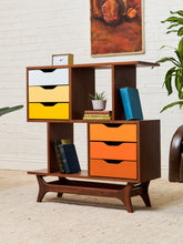 Load image into Gallery viewer, Shelly Bookshelf with Scandi Base