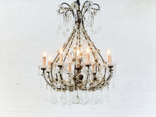 Load image into Gallery viewer, Maria Teresa French Crystal 1920’s Chandelier