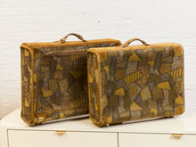 Load image into Gallery viewer, Medium French Vintage Patchwork Luggage