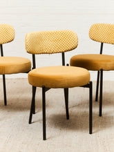 Load image into Gallery viewer, Maritza Marigold Checker Dining Chair