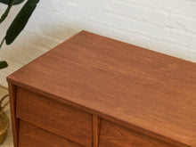 Load image into Gallery viewer, 9 Drawer Louvered Drawer Dresser