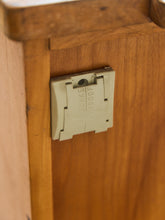 Load image into Gallery viewer, Vintage Distressed Industrial Wood Primitive School House Artist Flat Files Cabinet #2