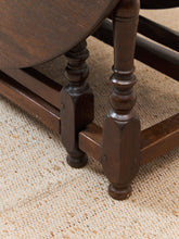 Load image into Gallery viewer, Antique Drop Leaf Dining Table