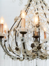 Load image into Gallery viewer, Maria Teresa French Crystal 1920’s Chandelier