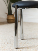 Load image into Gallery viewer, Thick Chrome Leg Stool