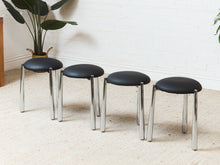 Load image into Gallery viewer, Thick Chrome Leg Stool