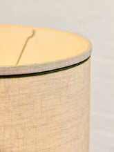 Load image into Gallery viewer, Italian Marbled Ceramic Table Lamp with Linen Shade