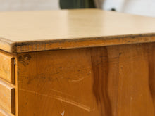 Load image into Gallery viewer, Vintage Distressed Industrial Wood Primitive School House Artist Flat Files Cabinet #2