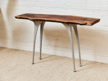 Load image into Gallery viewer, French Vintage Live Edge Modernist Entry table