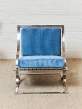 Load image into Gallery viewer, Vintage Chrome Cantilever Lounge Chair, 1970s