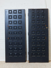 Load image into Gallery viewer, Vintage Black Mid Century Door