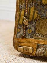 Load image into Gallery viewer, Medium French Vintage Patchwork Luggage