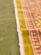 Load image into Gallery viewer, Antique Kazak Hand-loomed Rug Olive Green