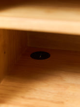 Load image into Gallery viewer, Mitza Blonde Tambour Door Credenza