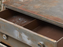 Load image into Gallery viewer, Metal Primitive Highboy Dresser