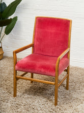 Load image into Gallery viewer, Red Rasberry Arm Chair