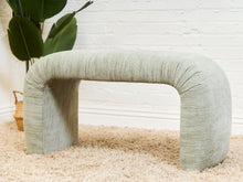 Load image into Gallery viewer, Vintage Karl Springer Bench in Sage