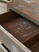 Load image into Gallery viewer, Metal Primitive Highboy Dresser
