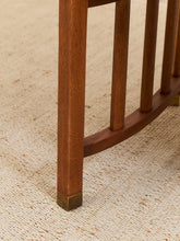 Load image into Gallery viewer, Expandable Dining Table with Sculptural Base Restored