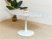 Load image into Gallery viewer, Terrazzo Oval 60” Dining Table