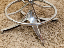 Load image into Gallery viewer, 1970’s Chrome Swivel Counter Stool