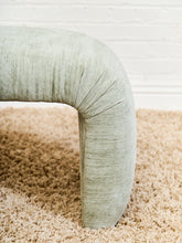 Load image into Gallery viewer, Vintage Karl Springer Bench in Sage