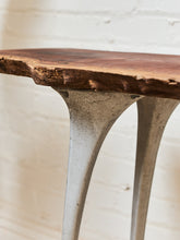 Load image into Gallery viewer, French Vintage Live Edge Modernist Entry table