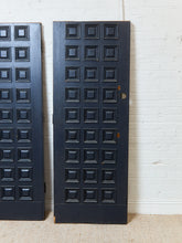 Load image into Gallery viewer, Vintage Black Mid Century Door