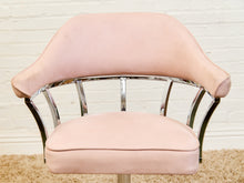 Load image into Gallery viewer, 1970’s Chrome Swivel Counter Stool