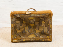 Load image into Gallery viewer, Large French Vintage Patchwork Luggage