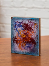 Load image into Gallery viewer, Vintage Enamel Art Piece