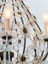 Load image into Gallery viewer, Maria Teresa French Crystal 1920’s Chandelier