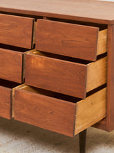 Load image into Gallery viewer, 9 Drawer Louvered Drawer Dresser